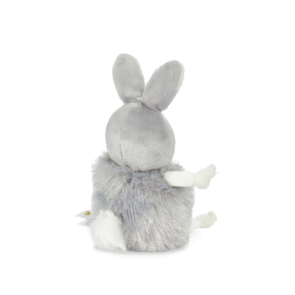 Back view Gray Bloom Bunny Roly Poly