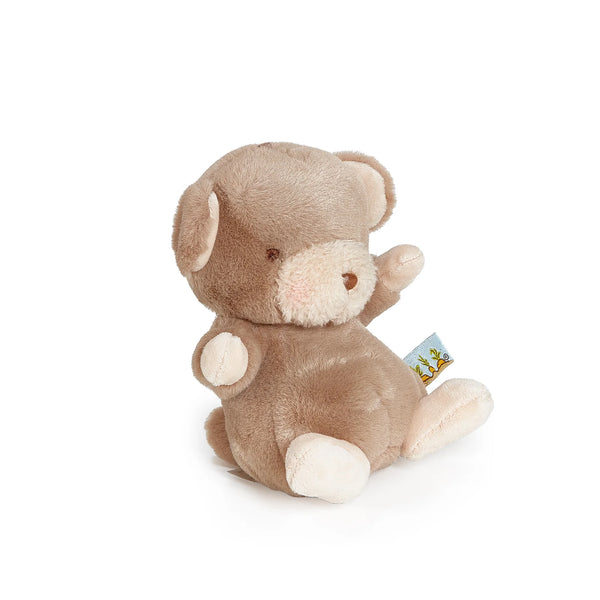 Side view of Tiny Bao Bao Bear Stuffed Animal