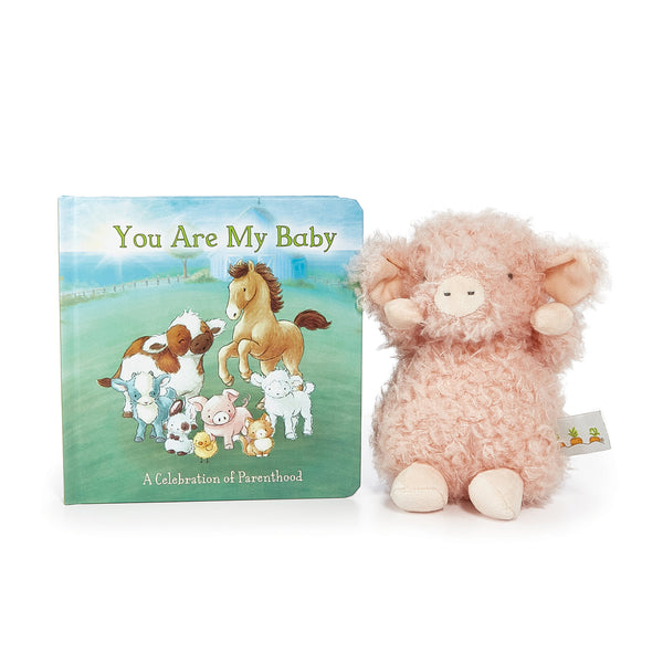 Bunnies by the Bay You Are My Baby Book shown w/ Wee Hammie