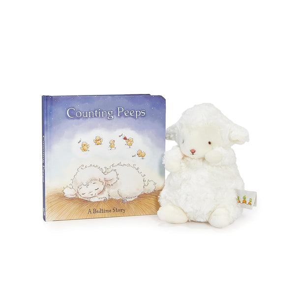 Bunnies by the Bay Counting Peeps Board Book & Wee Kiddo Stuffed Animal
