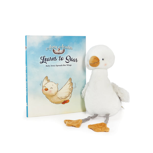 Avery Aviator Learns to Soar with Baby Avery Stuffed Animal