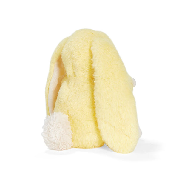 Back View of Yellow Bunny with White Tail