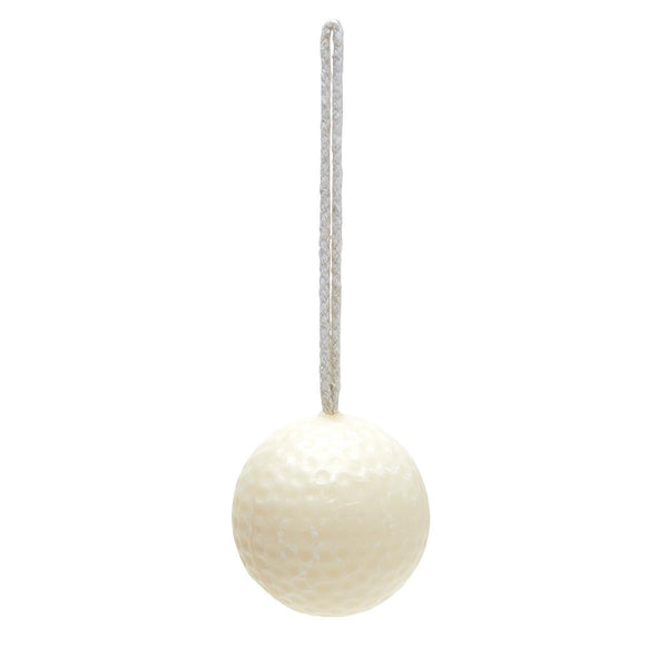 French Milled Sea Salt Golf Ball Shaped Soap On a Rope Great gift for men