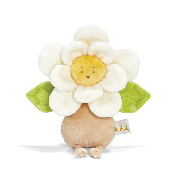 Close up Lazy Daisy Plush Baby Toy Flower