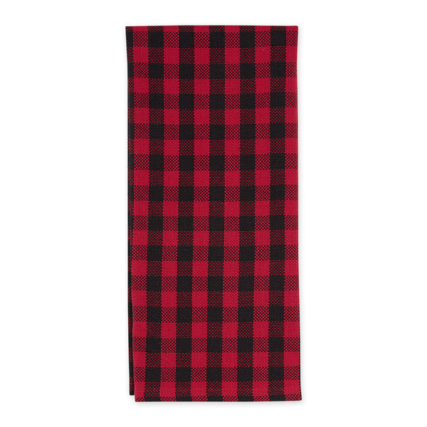 Red & Black Buffalo Check Heavyweight Cotton Kitchen Towel