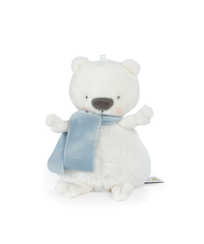 Bunnies by the Bay Boris the Polar Bear Roly Poly Stuffed Animal