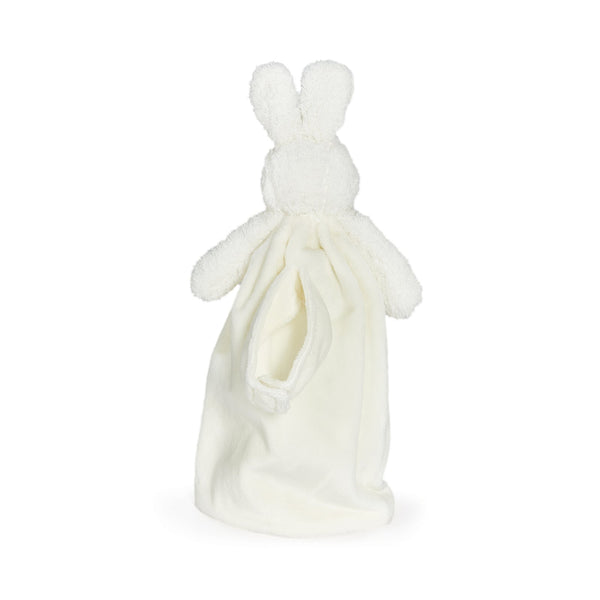 Back view with Loop Bunnies by the Bay Cream Bun Bun Bye Bye Buddy Security Blanket Lovey