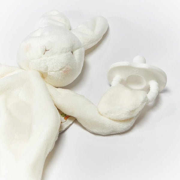 Close up with Paw Holding Pacifier
