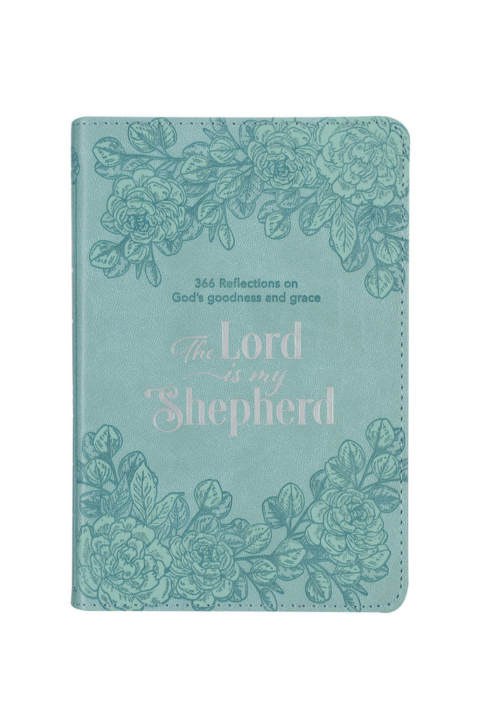 Devotional with Aqua Floral Cover