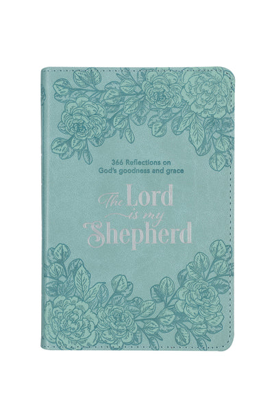 Devotional with Aqua Floral Cover