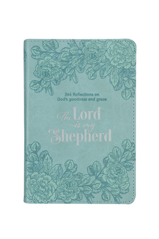 Devotional with Aqua Floral Cover 