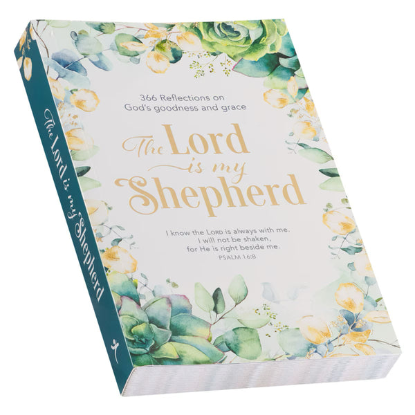 Teal Spine & Cover View with Florals