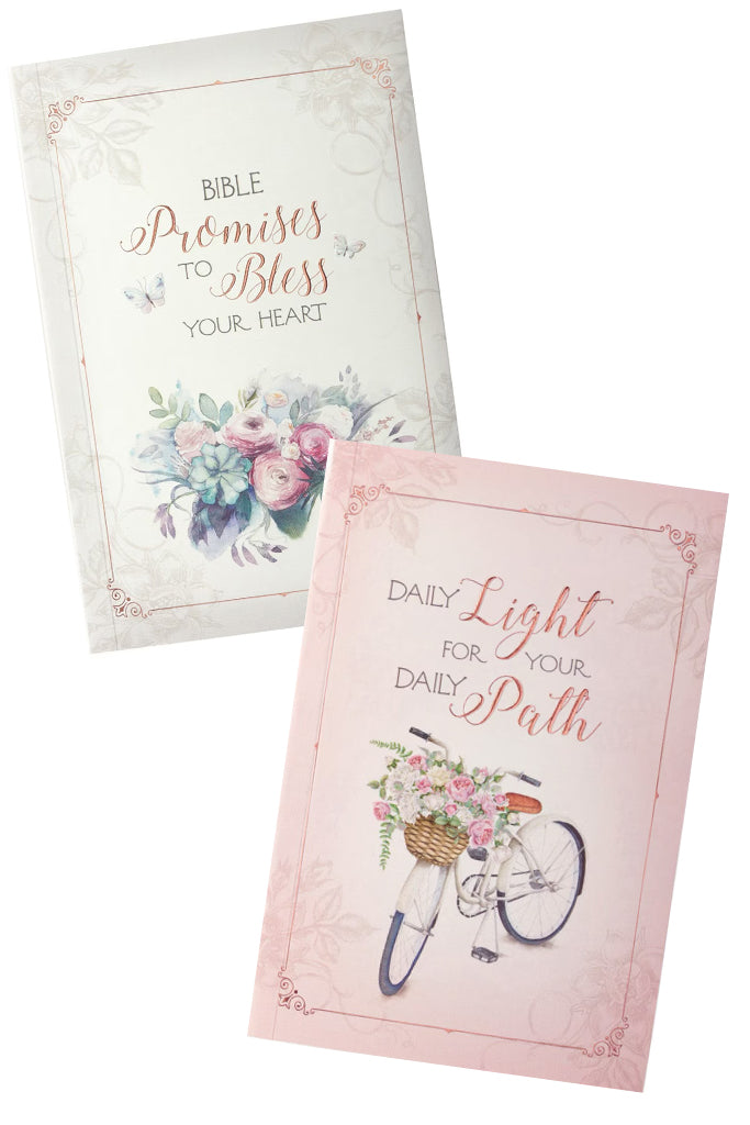 Bible Promises & Daily Path Devotional Book Gift Set