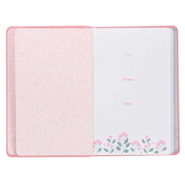 Pretty Presentation Page with Pink Flowers