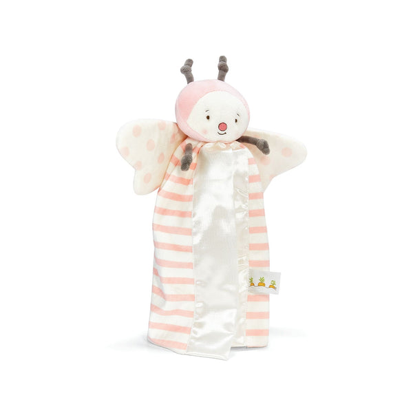 Side view Bunnies by the Bay Butterfly Bye Bye Buddy Blanket