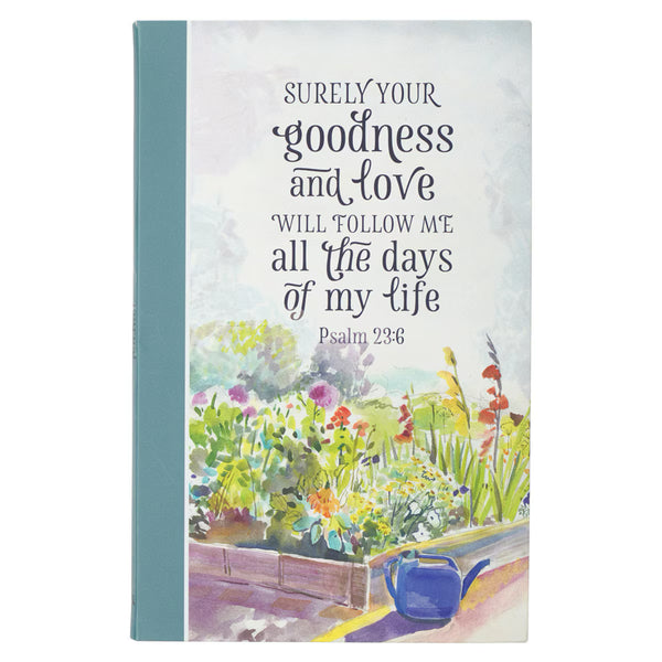Cardstock Journal with Garden Cover Design
