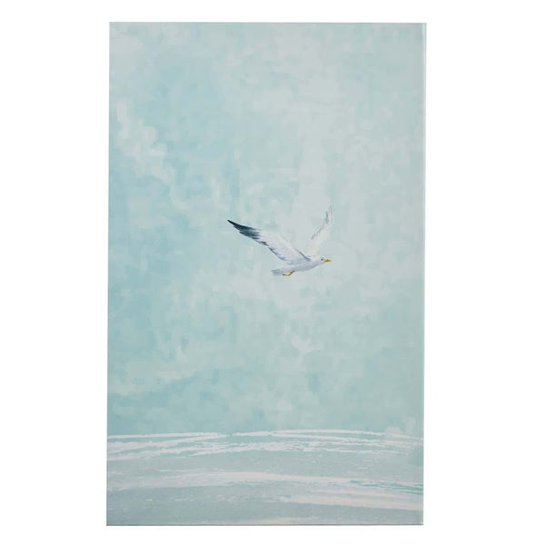 Back Cover with Flying Seagull