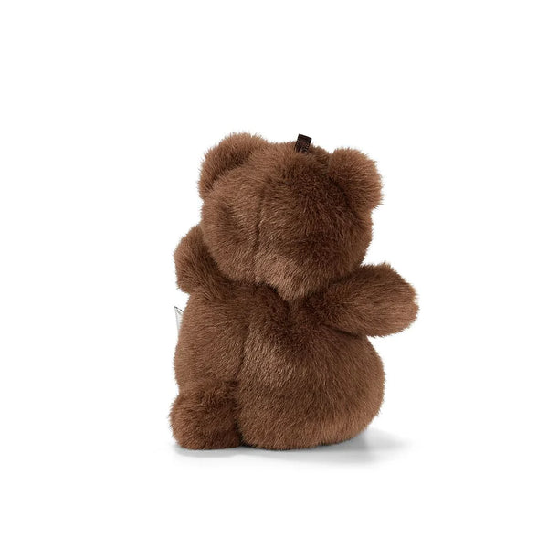 Back view Cubby Brown Bear Bag Charm