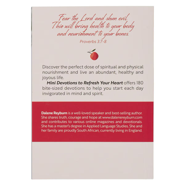 Back Cover with Proverbs 3:7-8