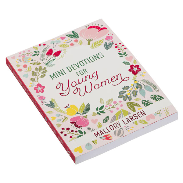 Angle view Pretty Devotional Book for Young Women