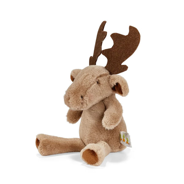 Tag side View Bruce the Moose Plush Bag Charm