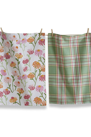 Tag Daisy Dishtowel Set