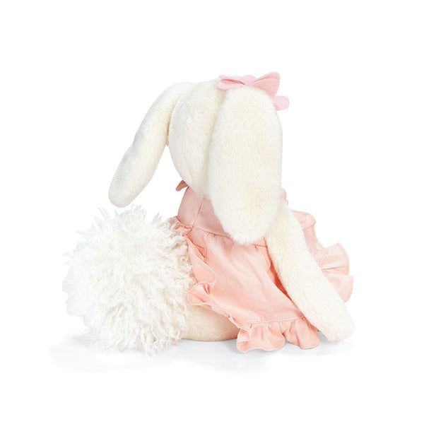 Side view with Bunny's Pom Pom Tail