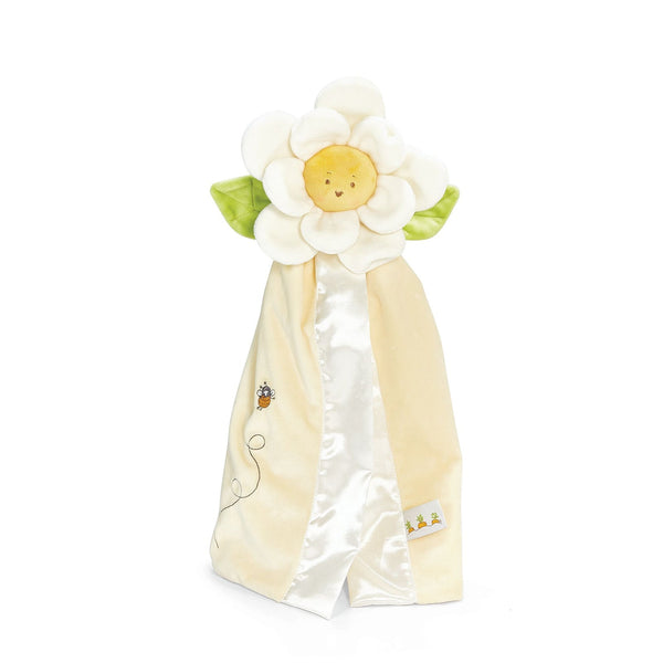 Close up view Daisy Buddy Security Baby Blanket