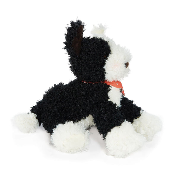 Side view of Pepper the Australian Shepherd Stuffed Animal Farm Dog by Bunnies by the Bay