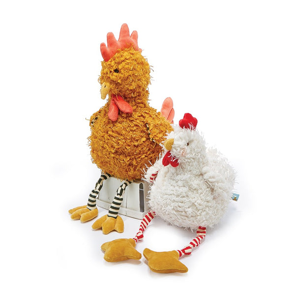 Randy the Rooster with Clucky the Chicken