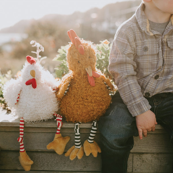Bunnies by the Bay Stuffed Animals Clucky the Chicken & Randy the Rooster