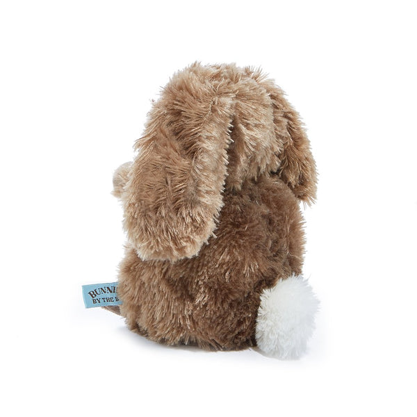 Side view Wee Brownie Bunny Stuffed Animal