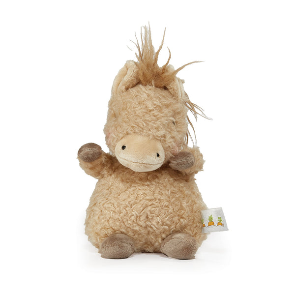 Close up Bunnies by the Bay Wee Pony Boy the Tan Farm Horse Stuffed Animal