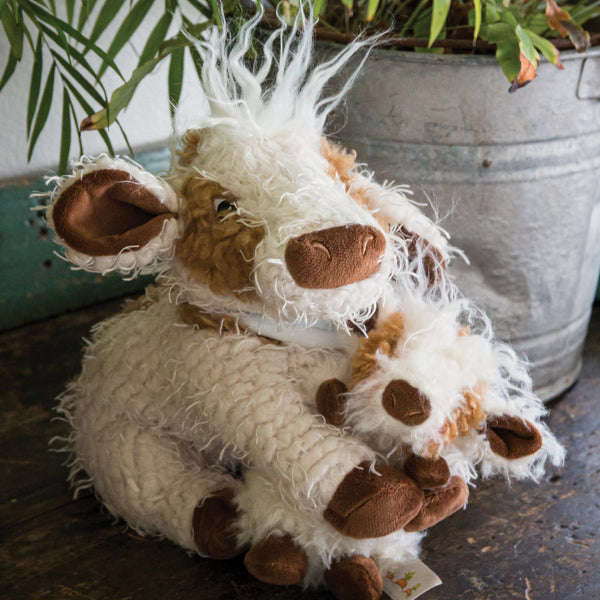 Bunnies by the Bay Baby & Alt View Me Moo Moo & Half Calf Stuffed Animals