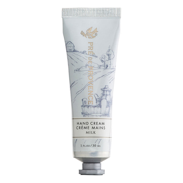 Close Up Pre de Provence Milk Heritage Hand Cream w/ Farm Scene on Tube