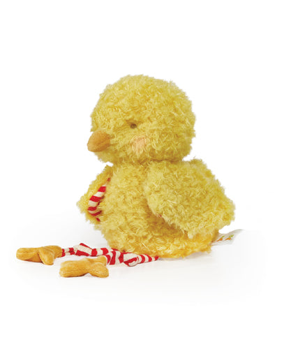 Side View Bunnies by the Bay Wee Clucky the Chicken Stuffed Animal