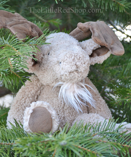 Bunnies by the Bay's Bruce the Moose Stuffed Animal at The Little Red Shop