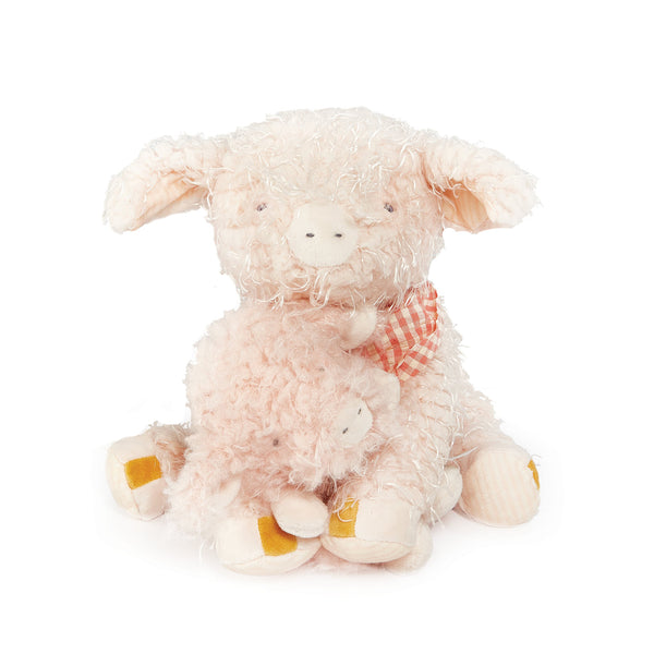 Close Up Bunnies by the Bay Baby & Me Hammie & Piglet the Pig Stuffed Animals