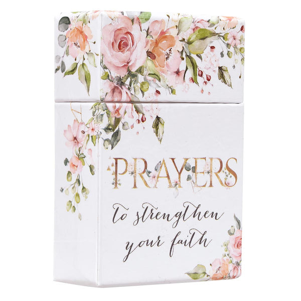 Side View Floral Encouragement Card Box