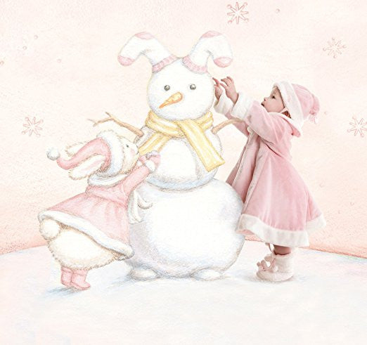 Bunnies by the Bay Dress & "Snow" Hat Illustration