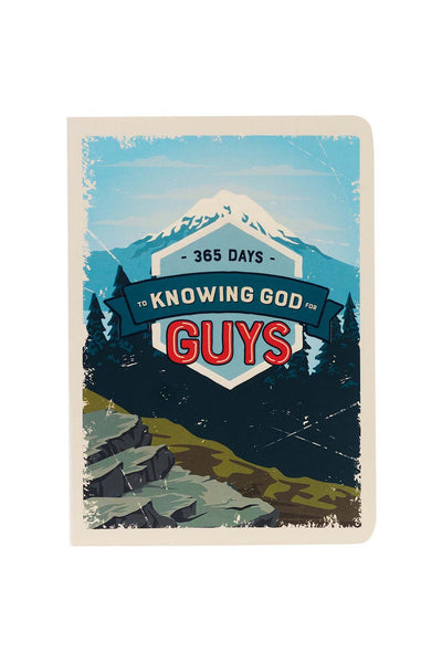 365 Days to Knowing God for Guys Paperback Devotional