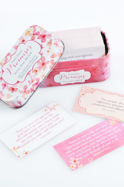 Precious Promise Scripture Tin & Cards