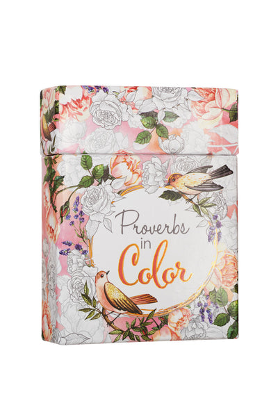 Proverbs in Color Coloring Cards