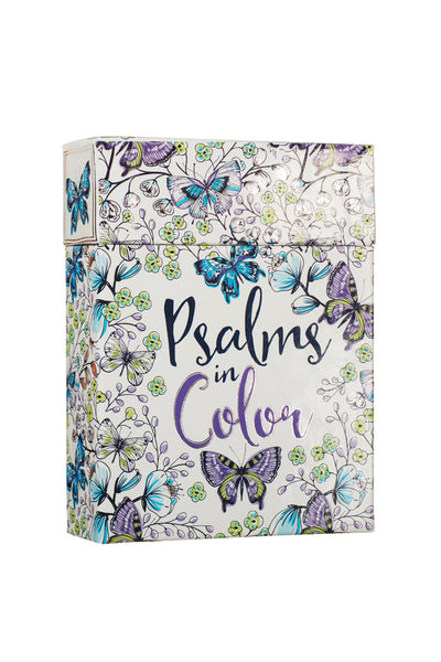 Psalms in Color Coloring Card Set