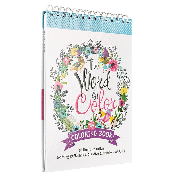 Word in Color Coloring Book Cover