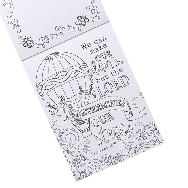 Proverbs 16:9 Coloring Page