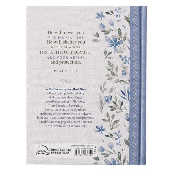 Back Cover with Psalm 91:4