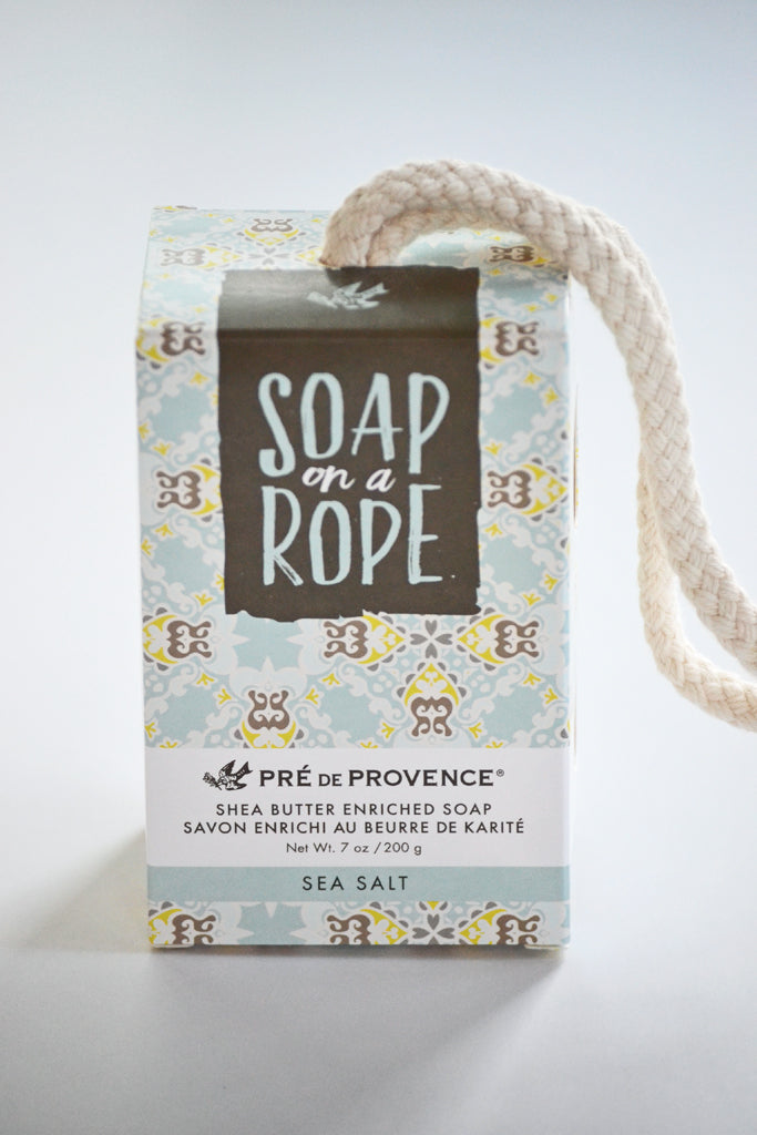 Pre de Provence Sea Salt Shea Butter French Soap on a Rope