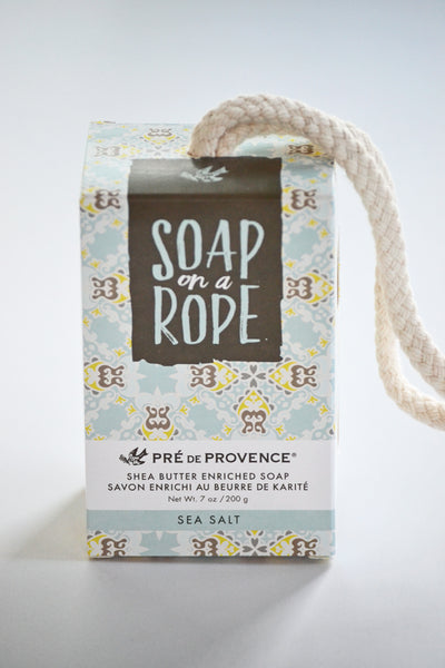 Pre de Provence Sea Salt Shea Butter French Soap on a Rope