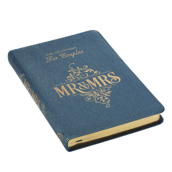Mr. & Mrs. 366 Devotions for Couples Devotional Book Side View